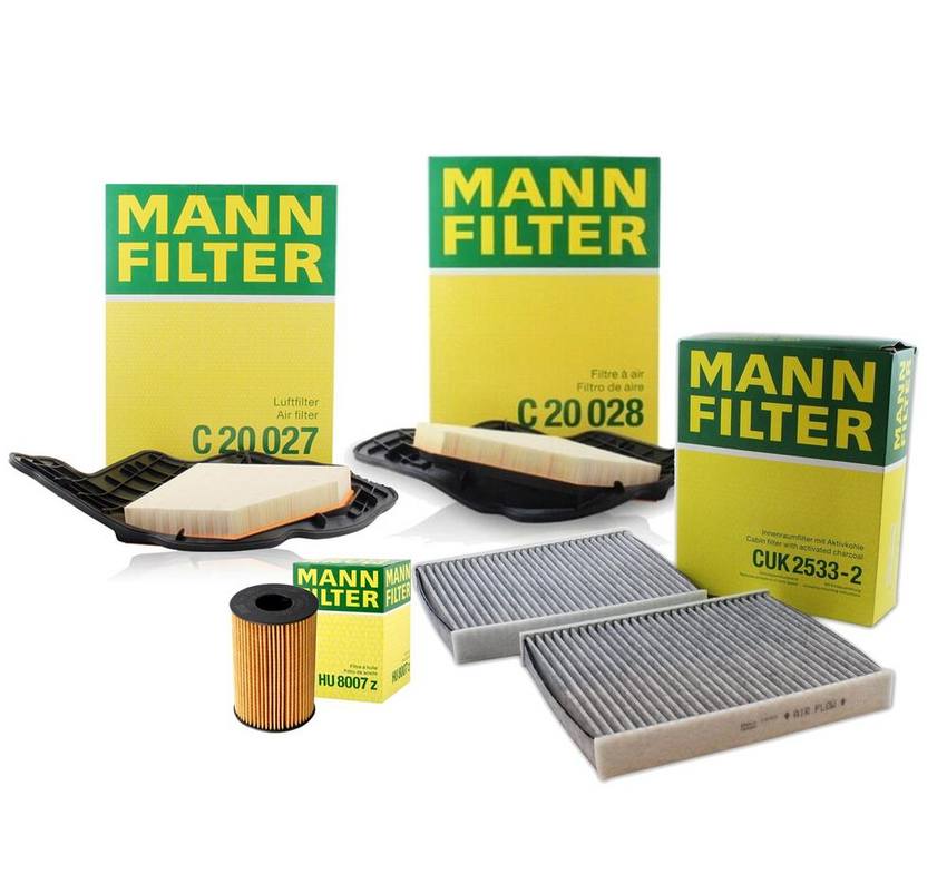 BMW Filter Service Kit 64119272642 - MANN-FILTER 3725231KIT